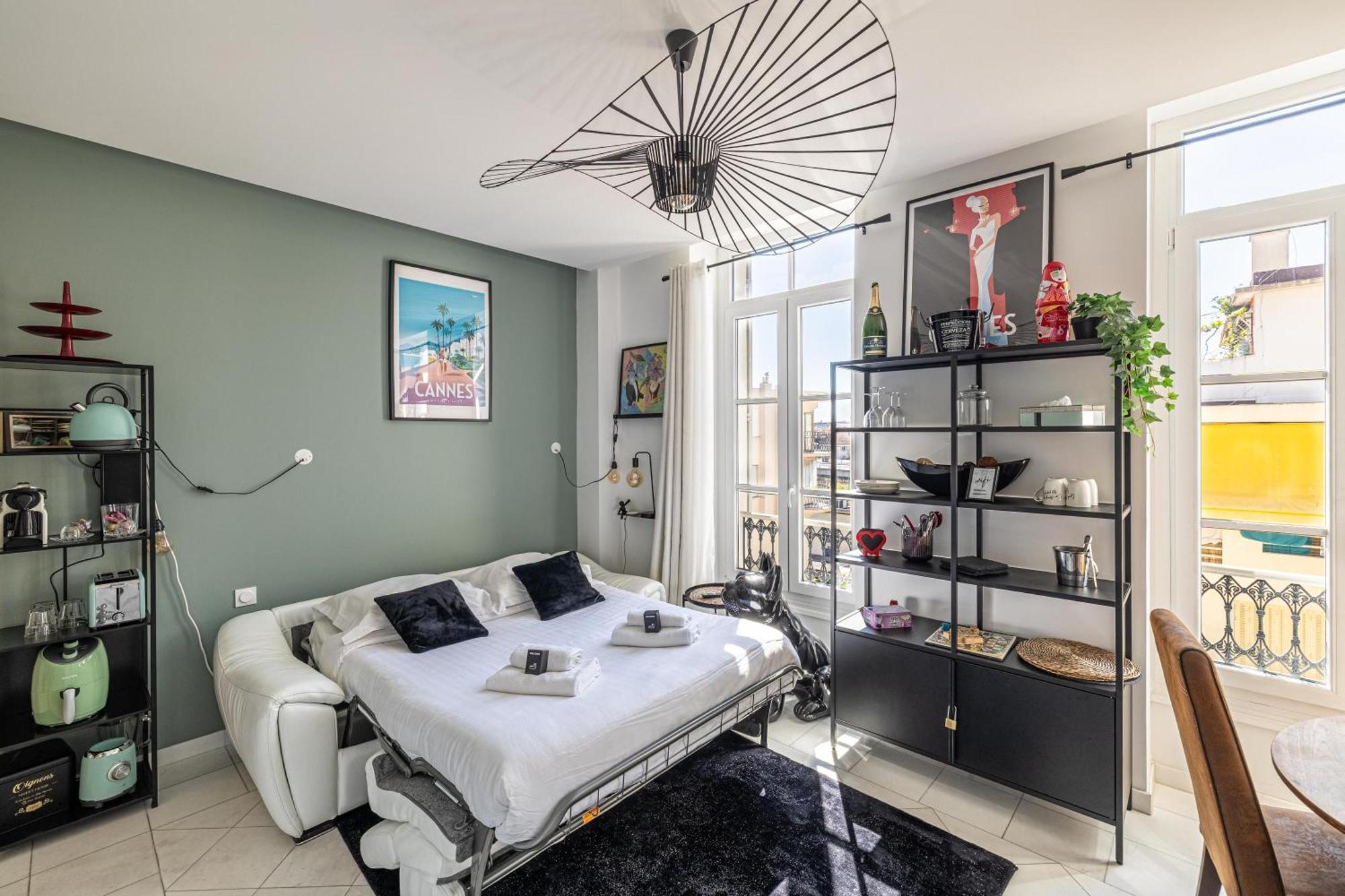 Private - Small Studio For Two At 5 Minutes From Croisette Cannes Kültér fotó