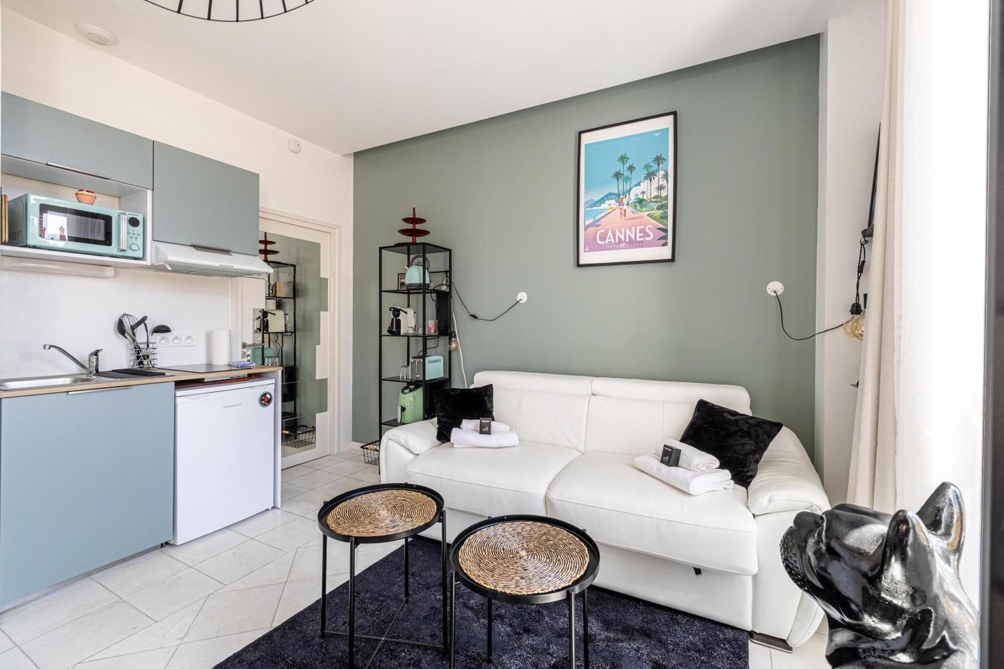Private - Small Studio For Two At 5 Minutes From Croisette Cannes Kültér fotó